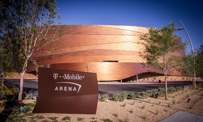 T-Mobile Arena front view 
